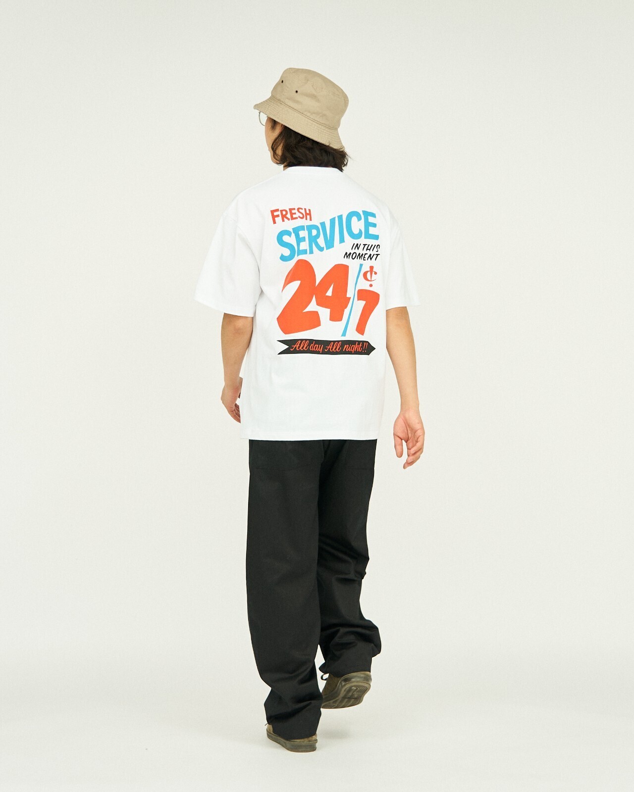 FreshService WOMENS & MENS CORPORATE PRINTED S/S TEE All Day All Night IMAGE25