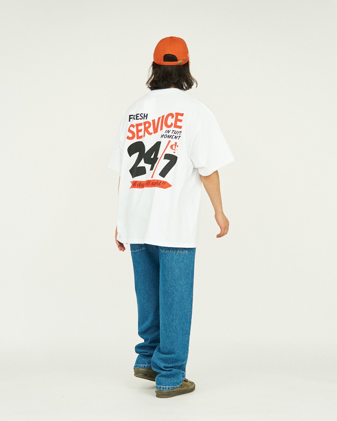 FreshService WOMENS & MENS CORPORATE PRINTED S/S TEE All Day All Night IMAGE8