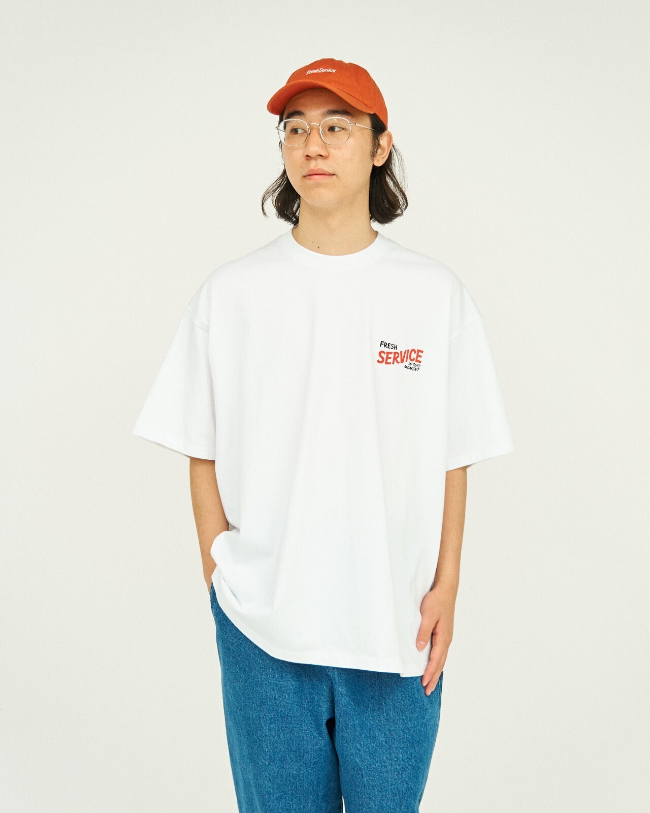 FreshService WOMENS & MENS CORPORATE PRINTED S/S TEE All Day All Night IMAGE3