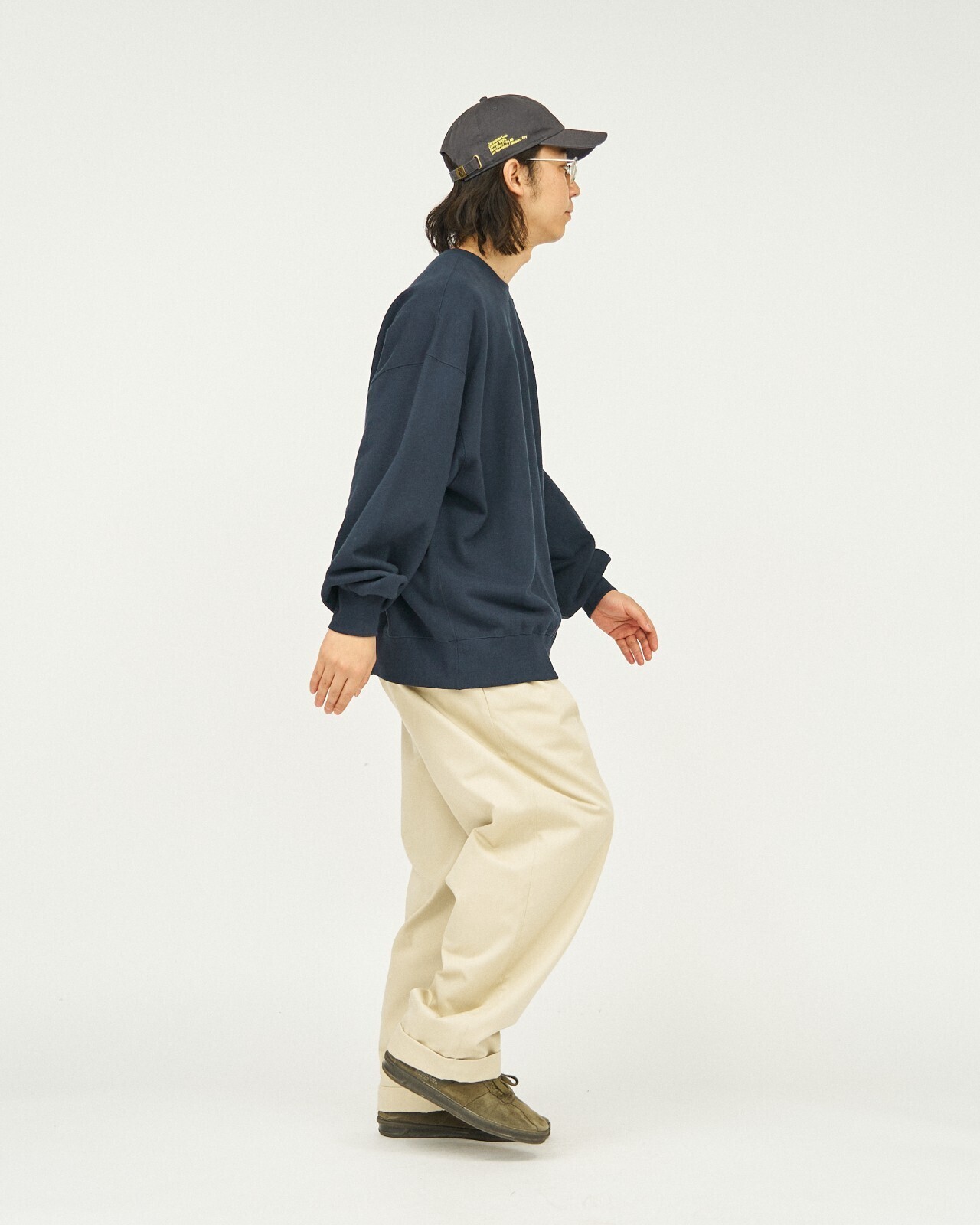 FreshService 남성 CORPORATE PRINTED CREW NECK SWEAT All Day All Night 이미지11