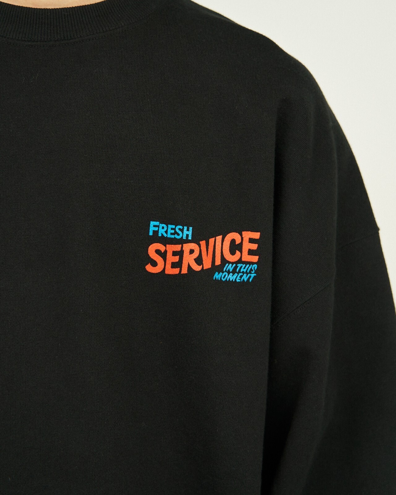 CORPORATE PRINTED CREW NECK SWEAT All Day All Night