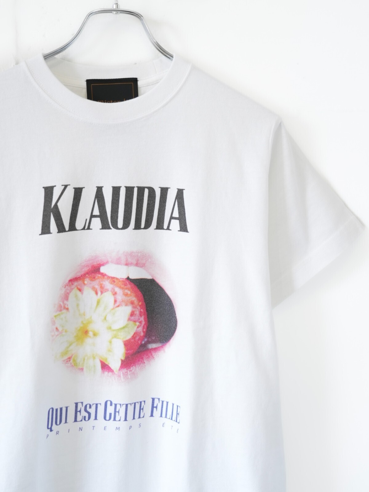 mister it. WOMENS & MENS Klaudia-aft (24SS T-shirt) IMAGE4
