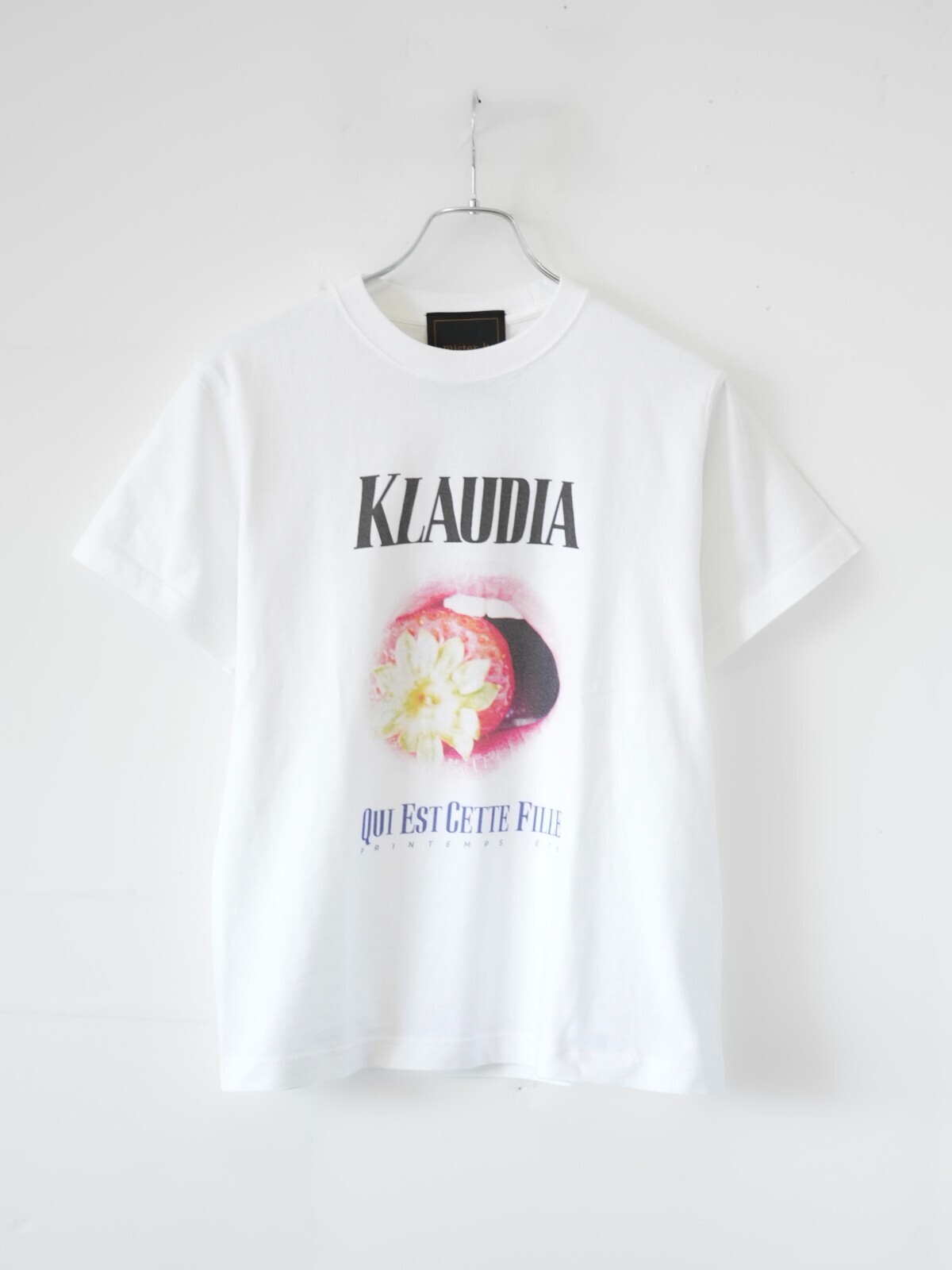 mister it. WOMENS & MENS Klaudia-aft (24SS T-shirt) IMAGE2
