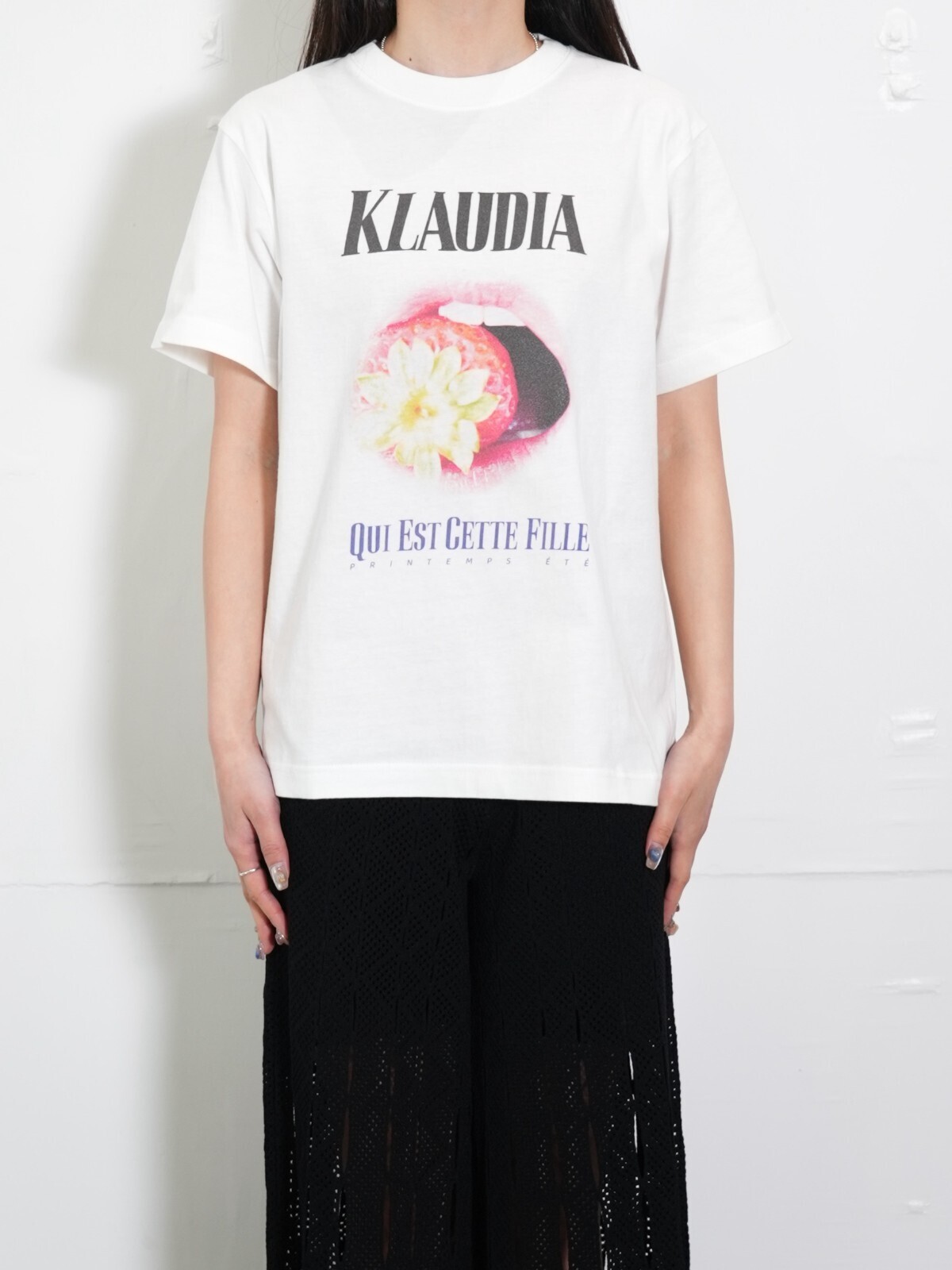 mister it. WOMENS & MENS Klaudia-aft (24SS T-shirt) IMAGE8