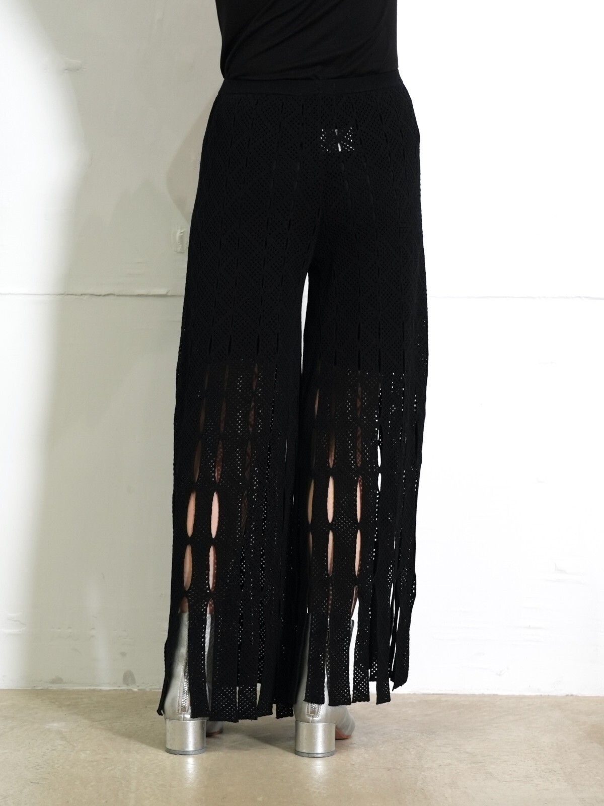 OPEN SESAME CLUB WOMENS slitslit pants IMAGE3