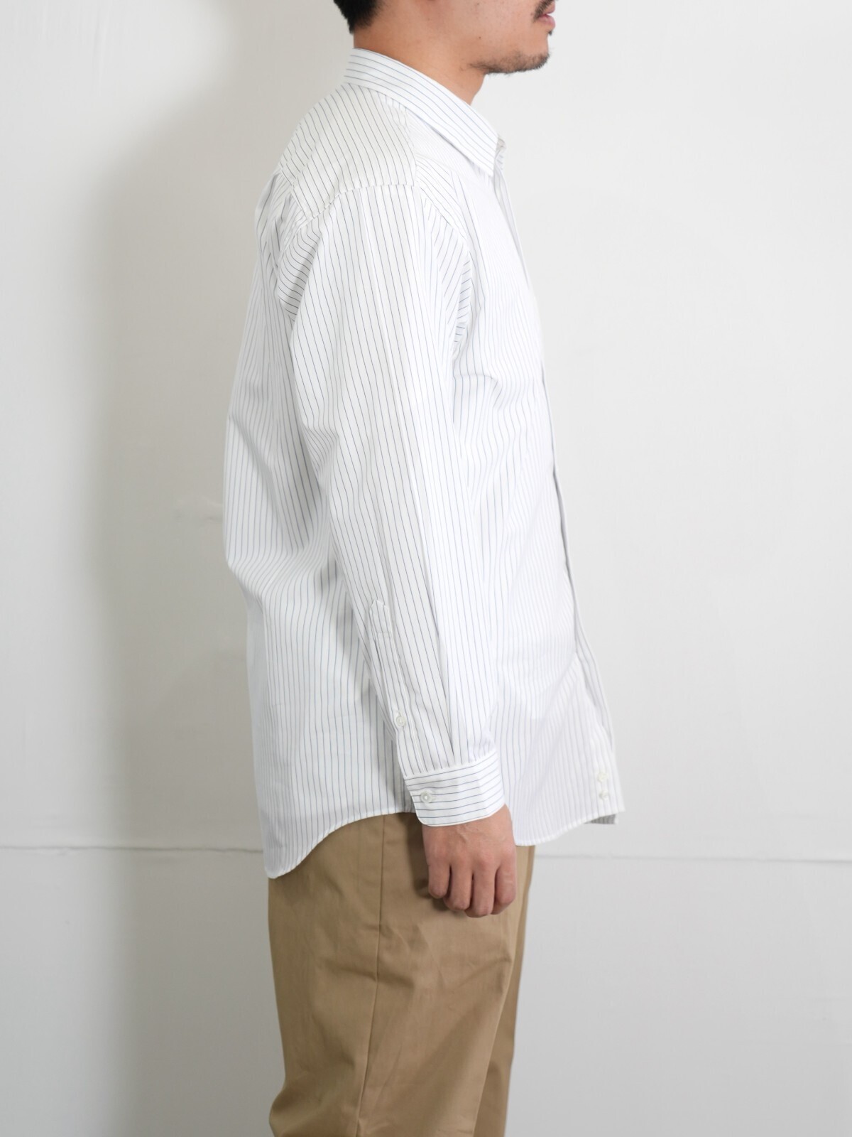 FUJI 女士 & 男士 CLASSIC COLLAR STRIPE SHIRT 圖片7