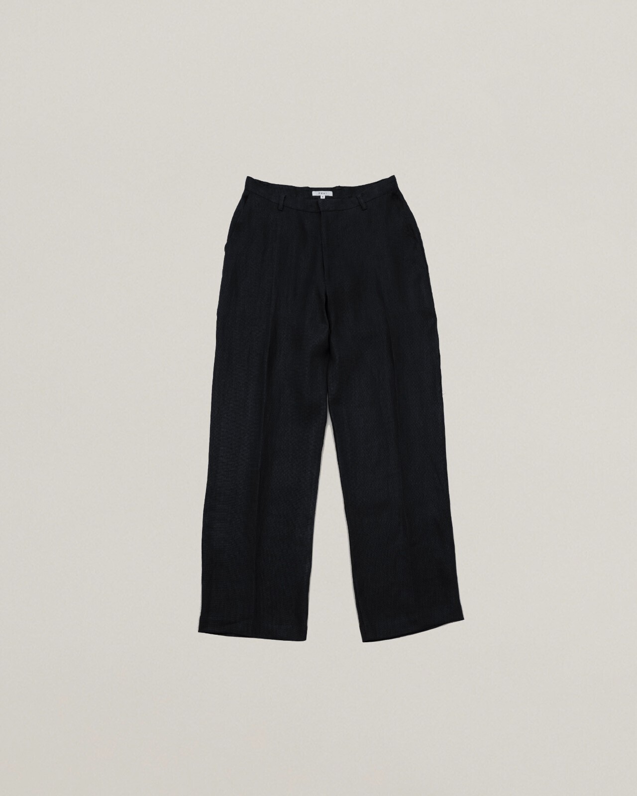 FUJI 남성 HEAVY LINEN NO-PLEAT SLACKS 이미지12