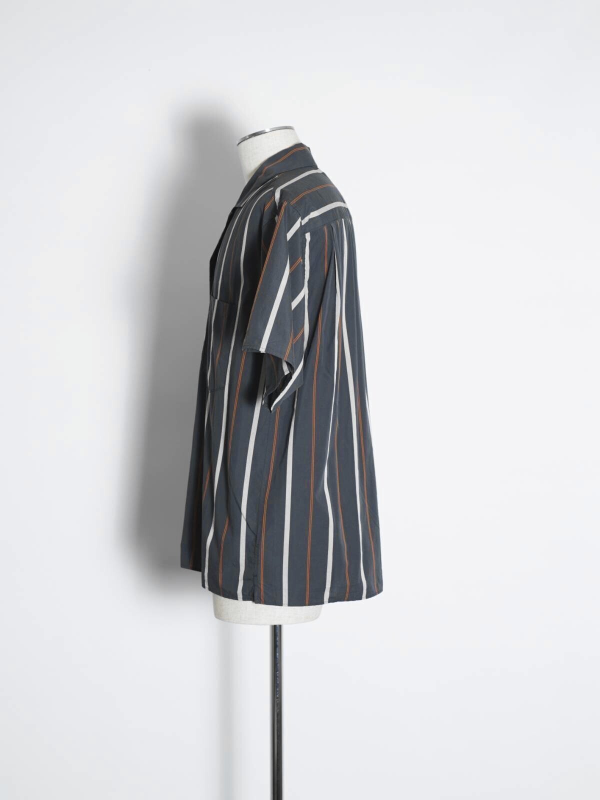 loomer 女士 & 男士 Cotton Silk Stripe Pajama Shirt 圖片2