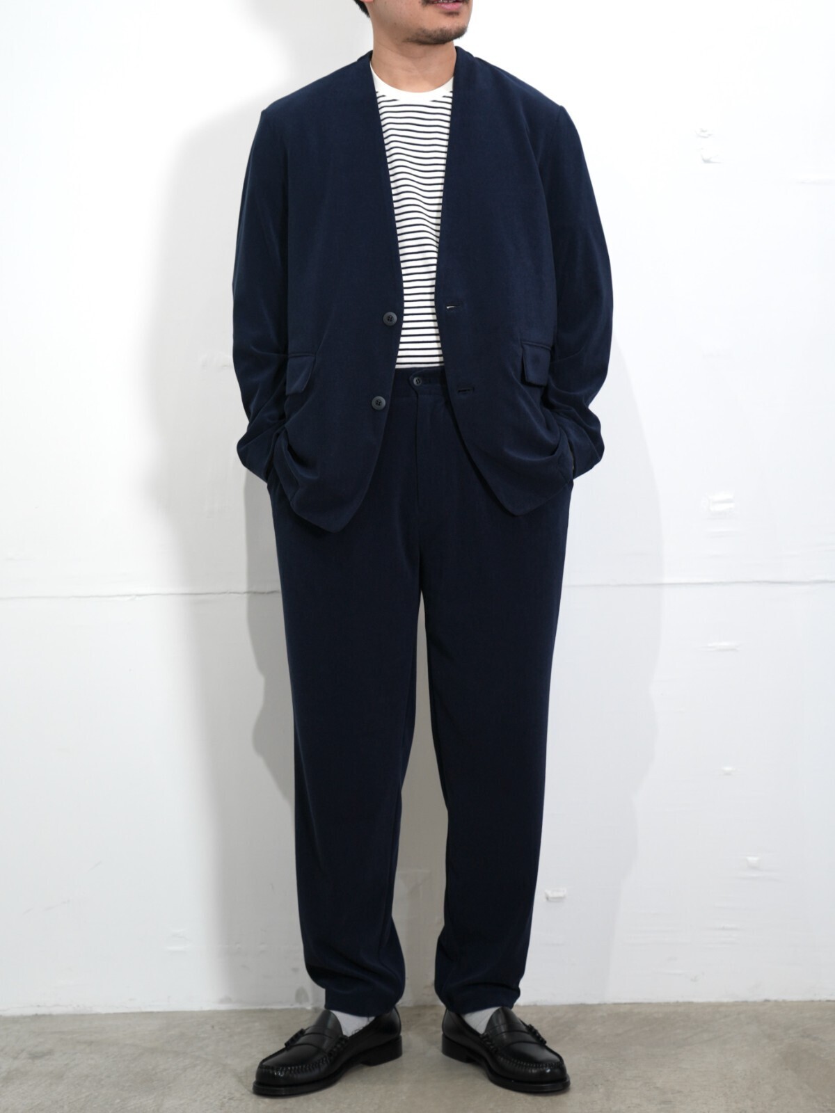 CURLY&Co. 女裝 & 男裝 HIGH GAUGE PILE TAPERED TROUSERS 圖片4