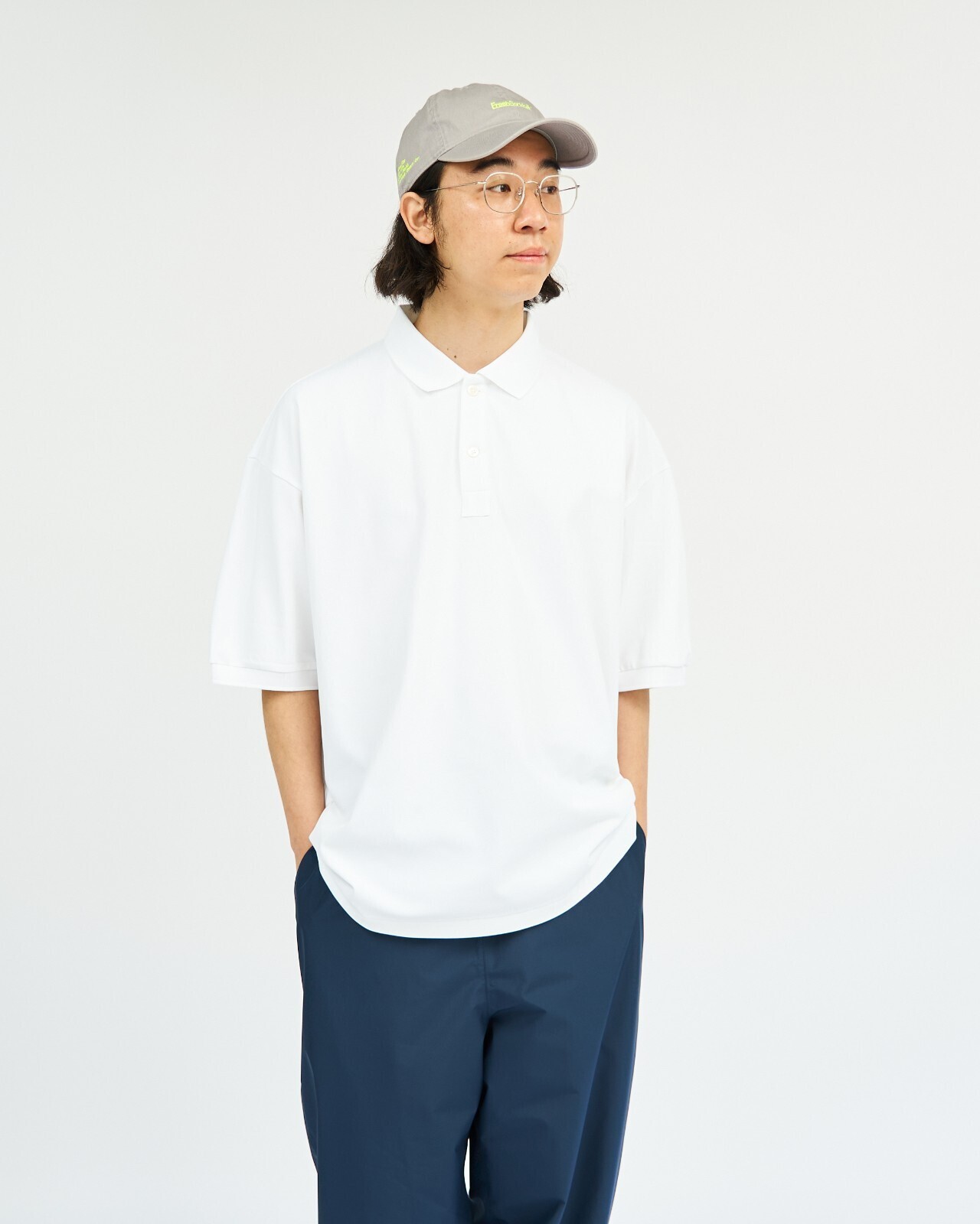 トップス Fresh Service PIQUE JERSEY S/S POLO Fresh Service / DRY PIQUE JERSEY S/S POLO - Black – redtriangle