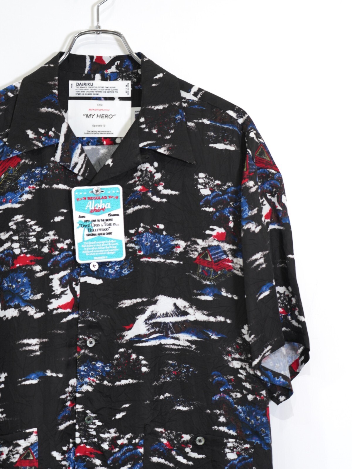 DAIRIKU MENS "Cliff" Aloha Shirt IMAGE8