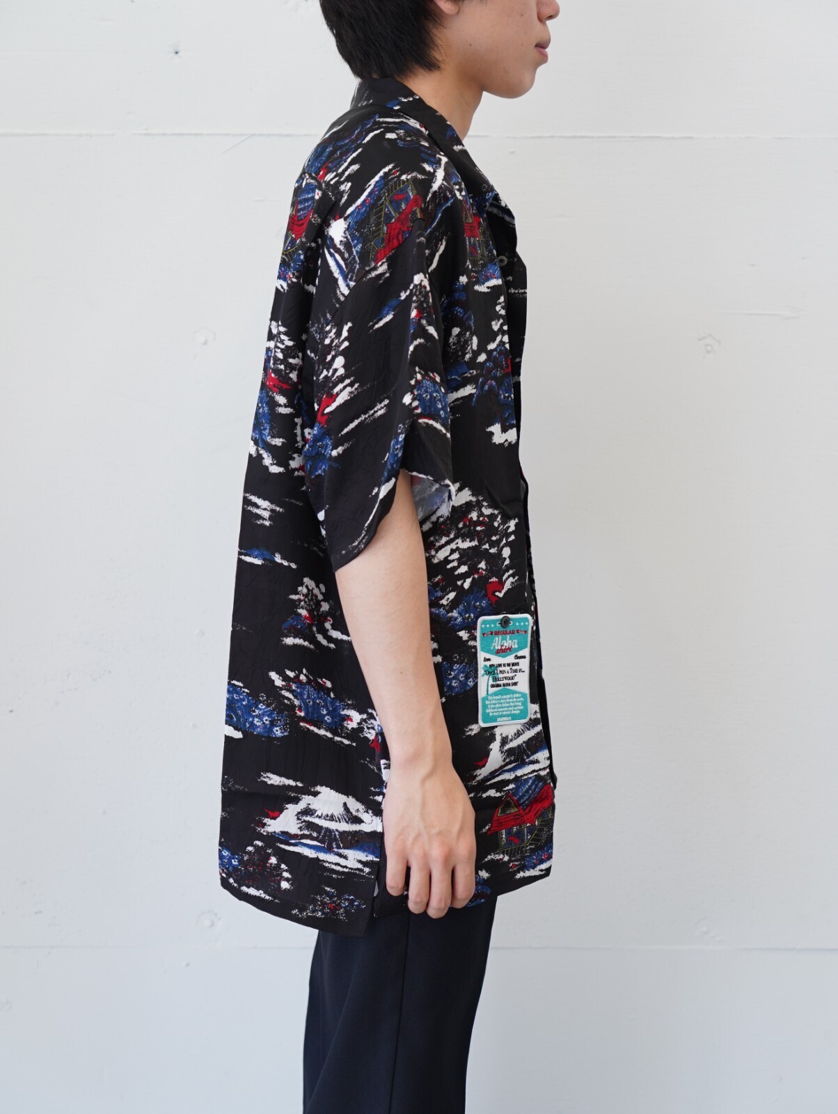 DAIRIKU MENS "Cliff" Aloha Shirt IMAGE2