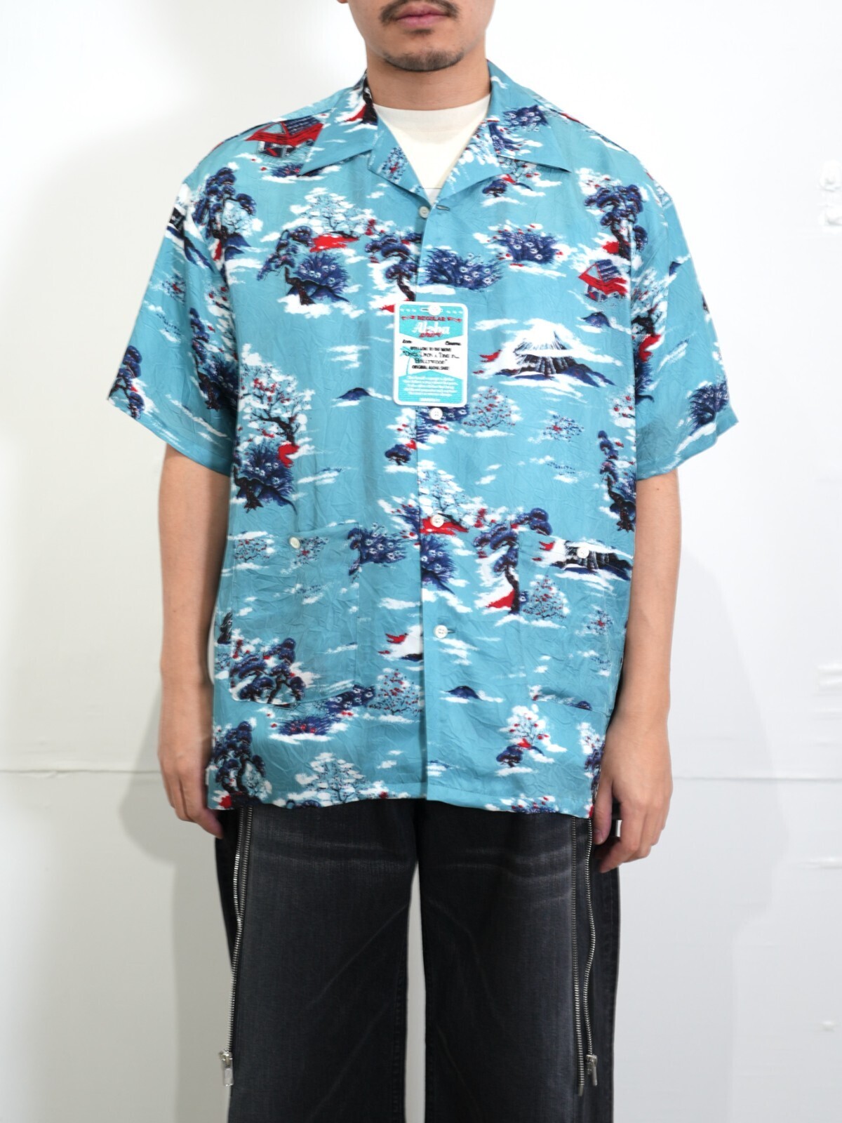 DAIRIKU MENS "Cliff" Aloha Shirt IMAGE18