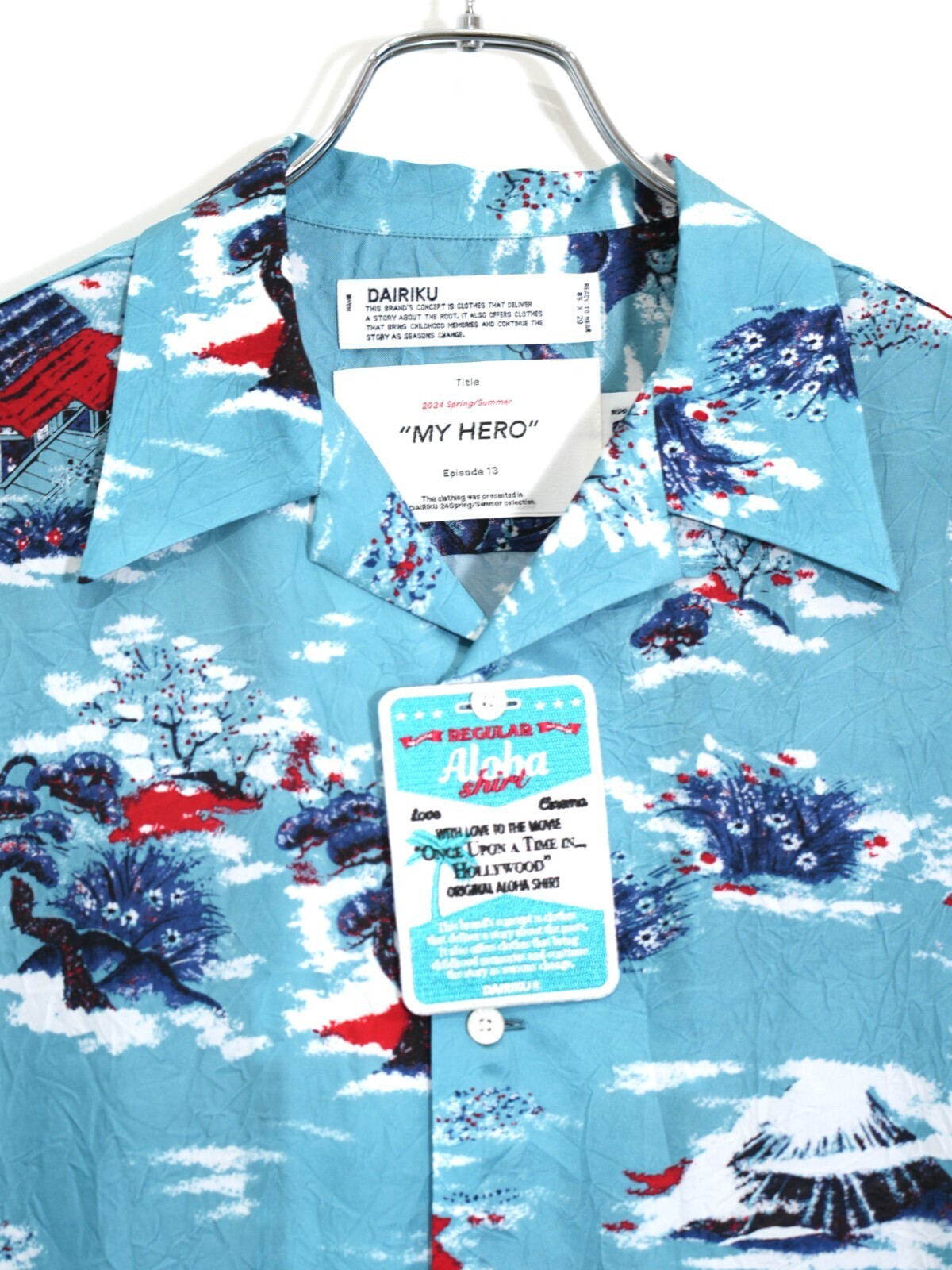 DAIRIKU MENS "Cliff" Aloha Shirt IMAGE15