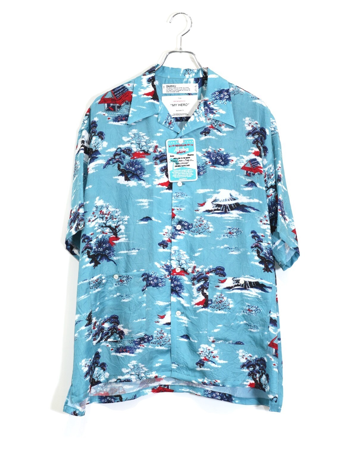 DAIRIKU MENS "Cliff" Aloha Shirt IMAGE13