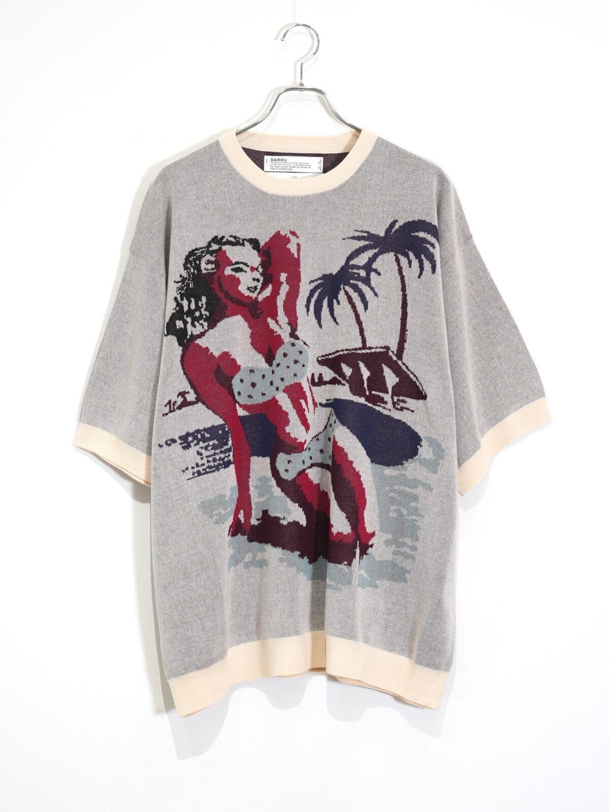 DAIRIKU 男士 "Swimming Girl" Pullover Knit  圖片12
