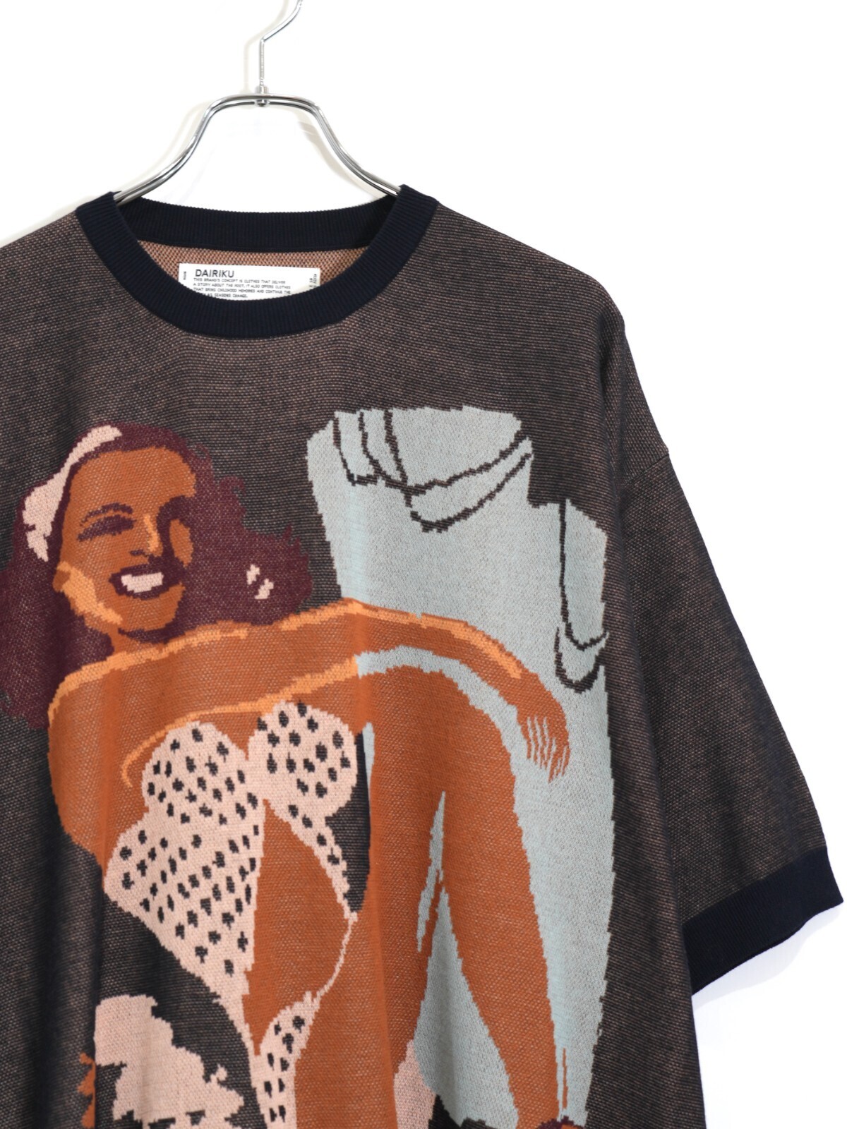 DAIRIKU 男士 Smiling Girl" Pullover Knit  圖片7