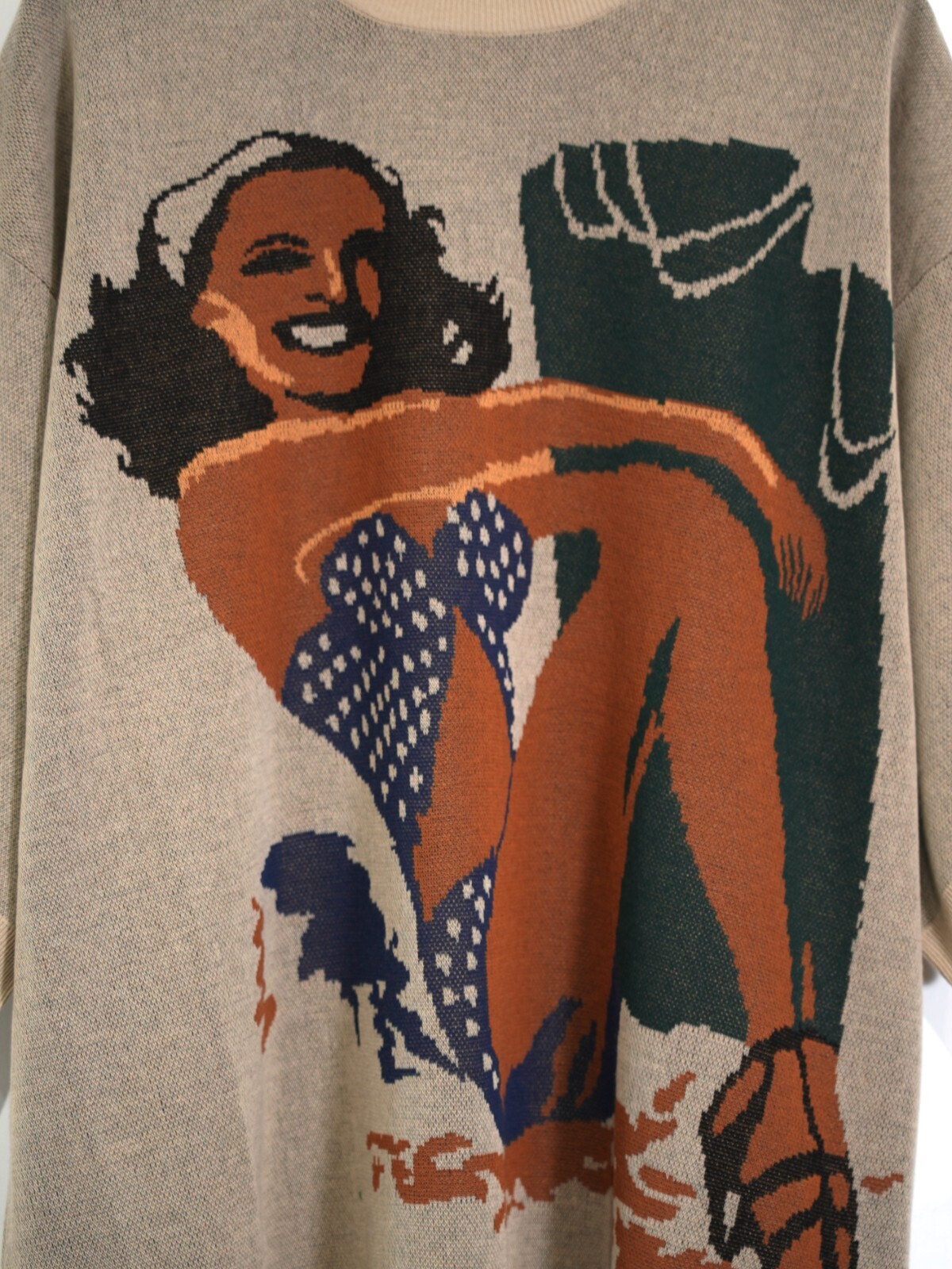 DAIRIKU 男士 Smiling Girl" Pullover Knit  圖片14