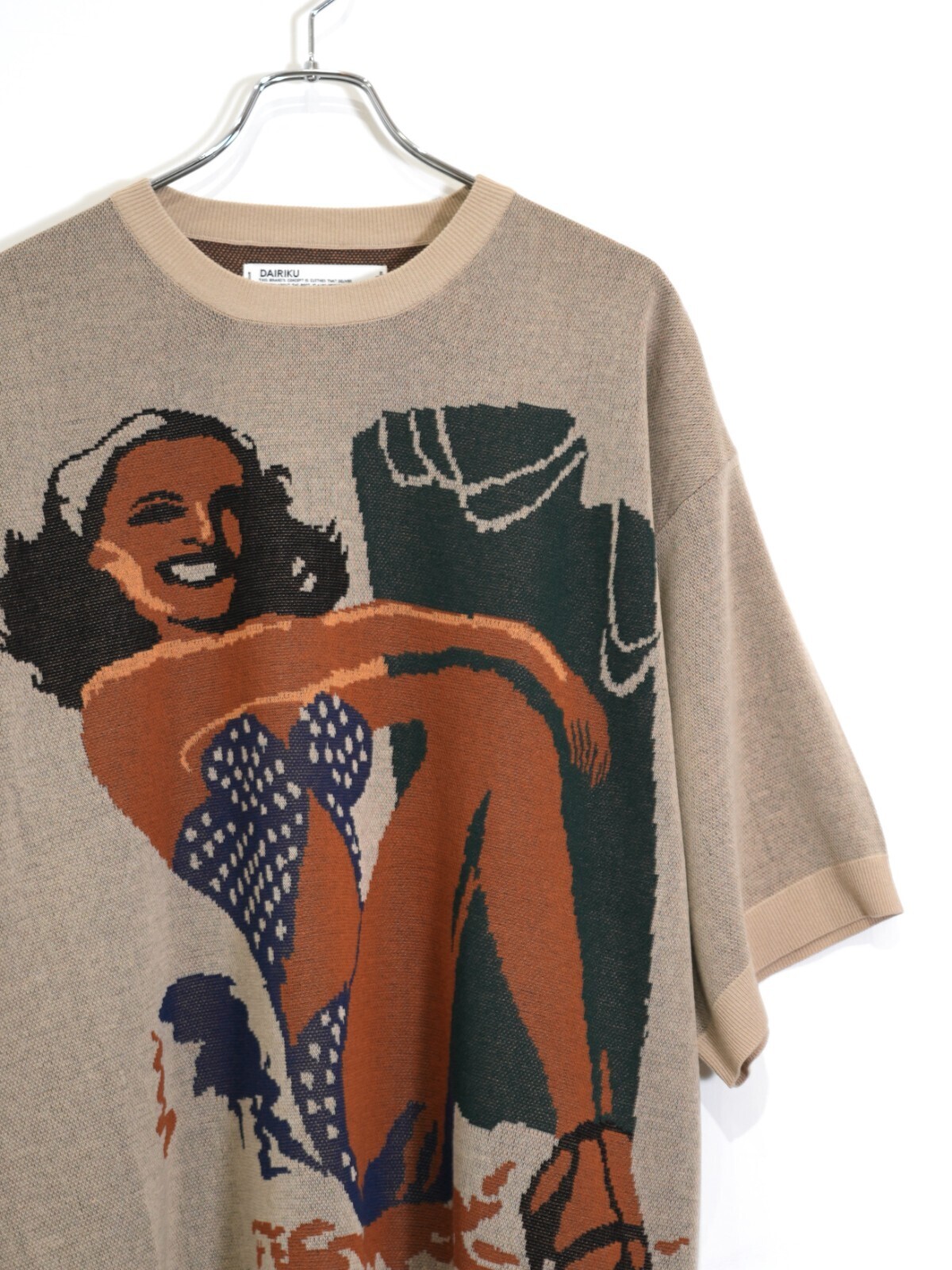 DAIRIKU 男士 Smiling Girl" Pullover Knit  圖片13