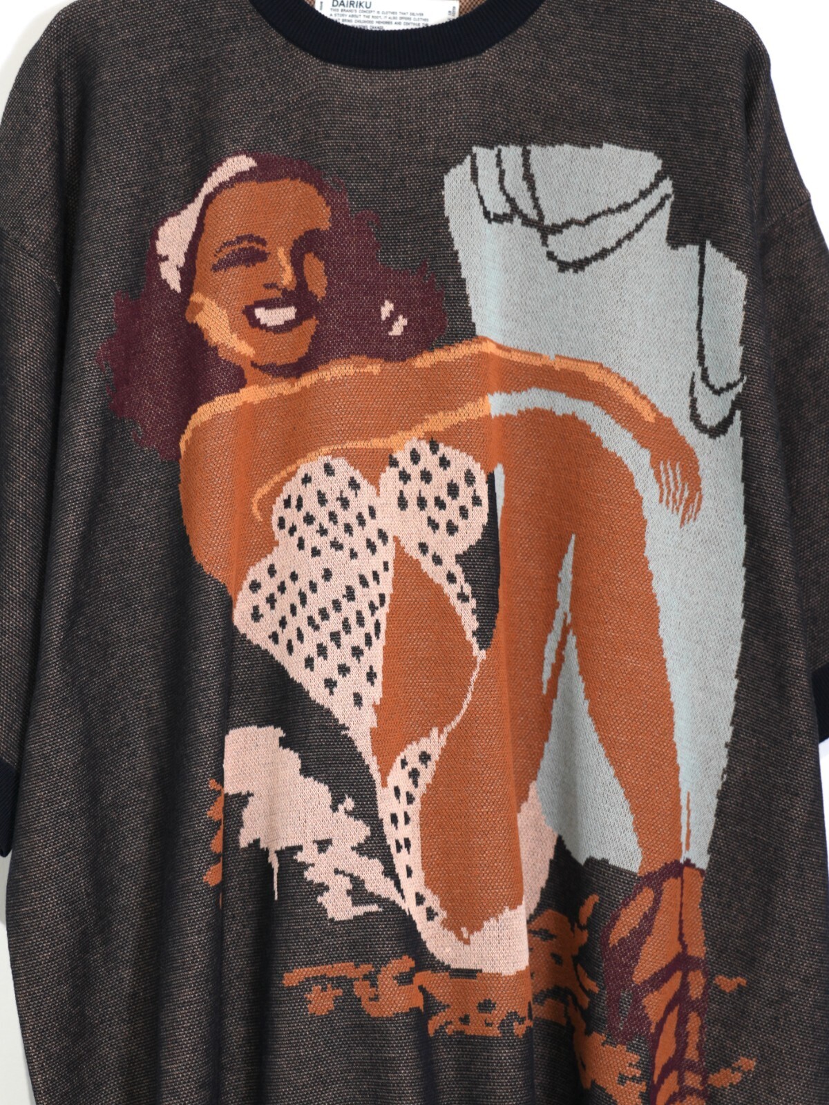 DAIRIKU 男士 Smiling Girl" Pullover Knit  圖片9