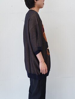 ダイリク メンズ "Smiling Girl" プルオーバーニット 画像2