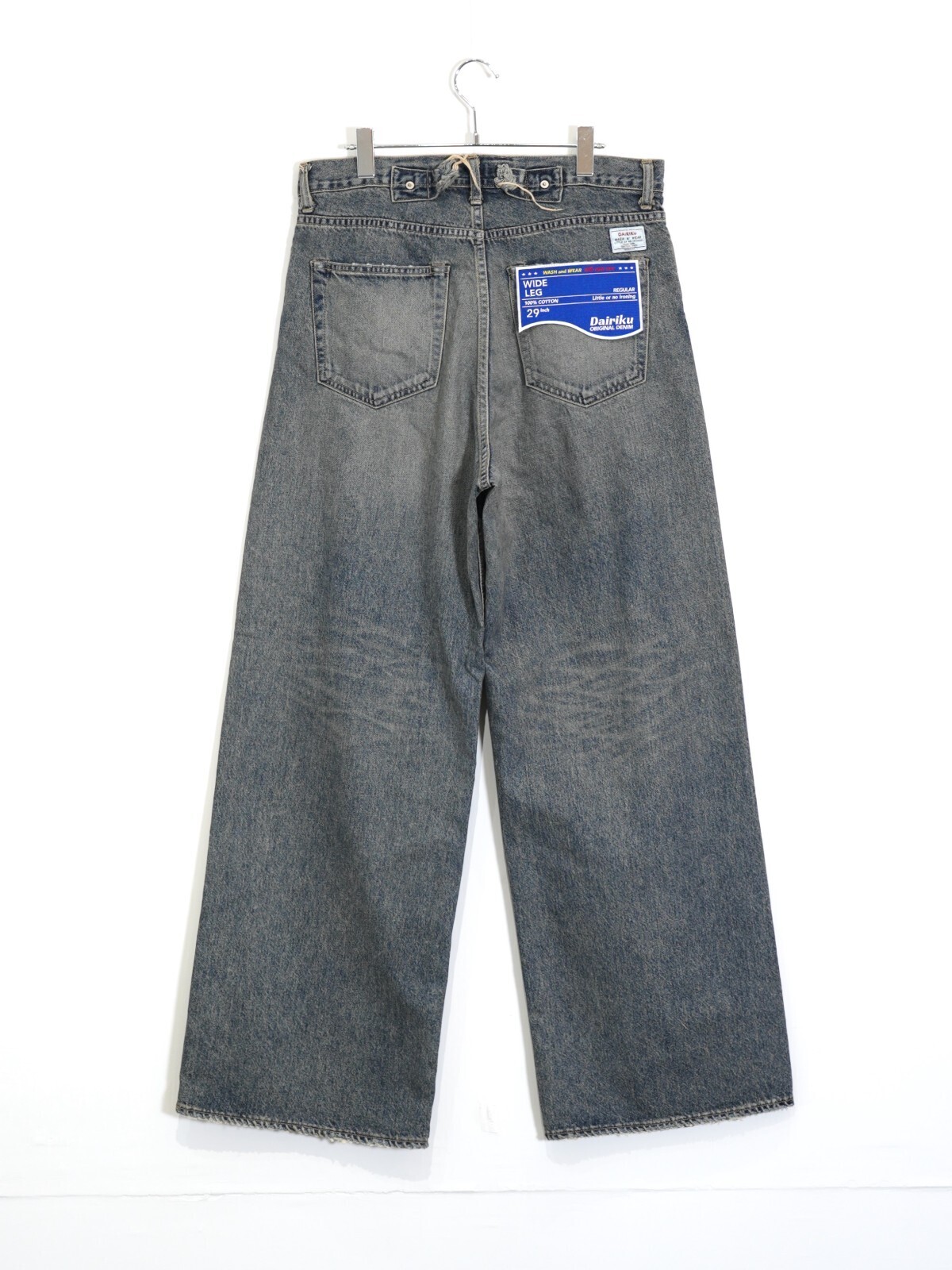 DAIRIKU 男裝 "Wide" Denim Pants  圖片10