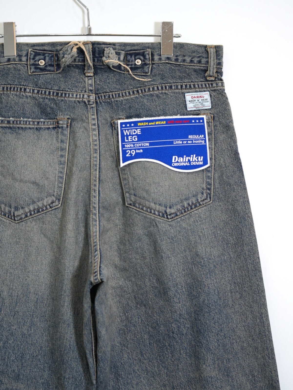 DAIRIKU 男裝 "Wide" Denim Pants  圖片11