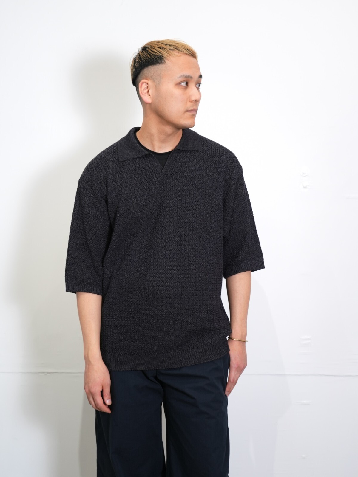 Blanc YM 女士 & 男士 Skipper knit Shirt 圖片13
