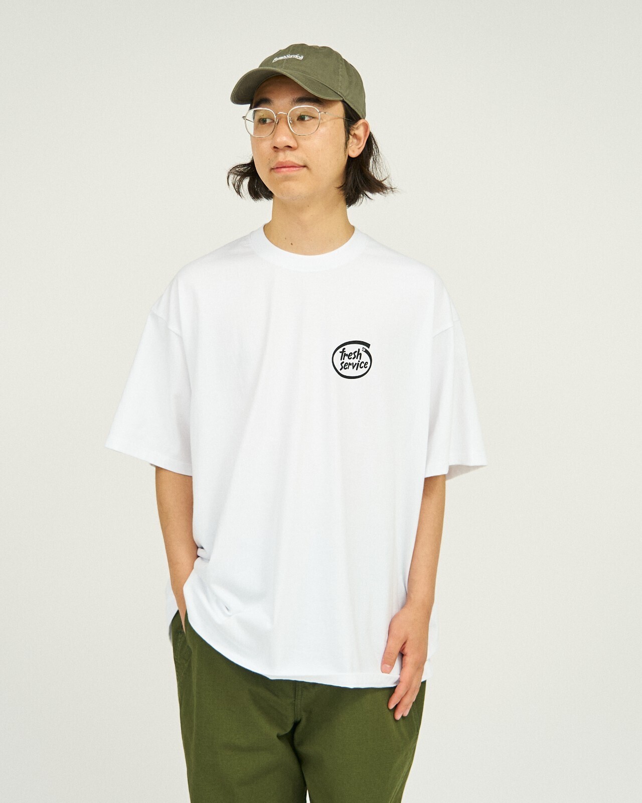 トップス freshservice FS PRODUCTS PRINTED TEE FS PRINTED TEE 