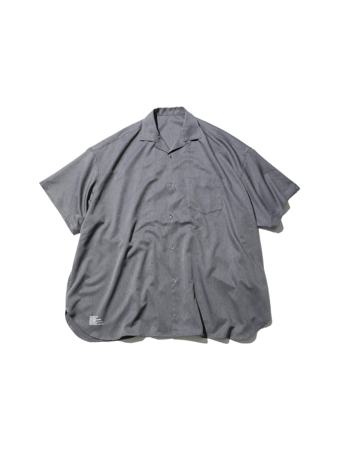 FreshService MENS COOLFIBER OPEN COLLAR S/S SHIRT IMAGE15
