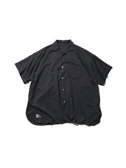 フレッシュサービス メンズ クールファイバー オープンカラーシャツ(半袖) 写真1