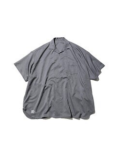 フレッシュサービス メンズ クールファイバー オープンカラーシャツ(半袖) 写真15