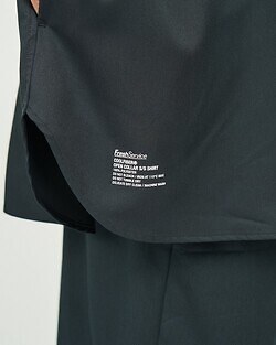 フレッシュサービス メンズ クールファイバー オープンカラーシャツ(半袖) 写真8
