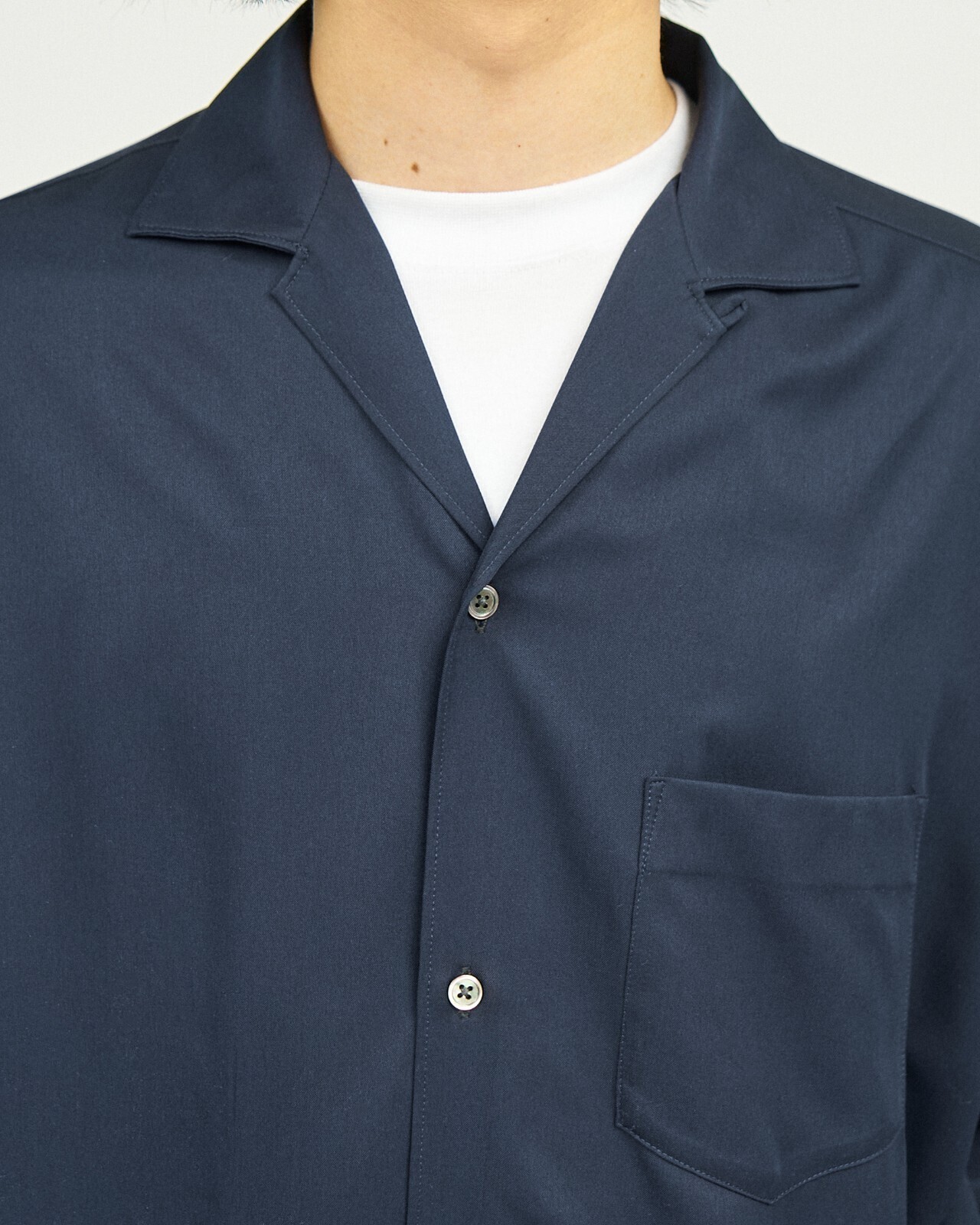 FreshService 남성 COOLFIBER OPEN COLLAR L/S SHIRT 이미지17