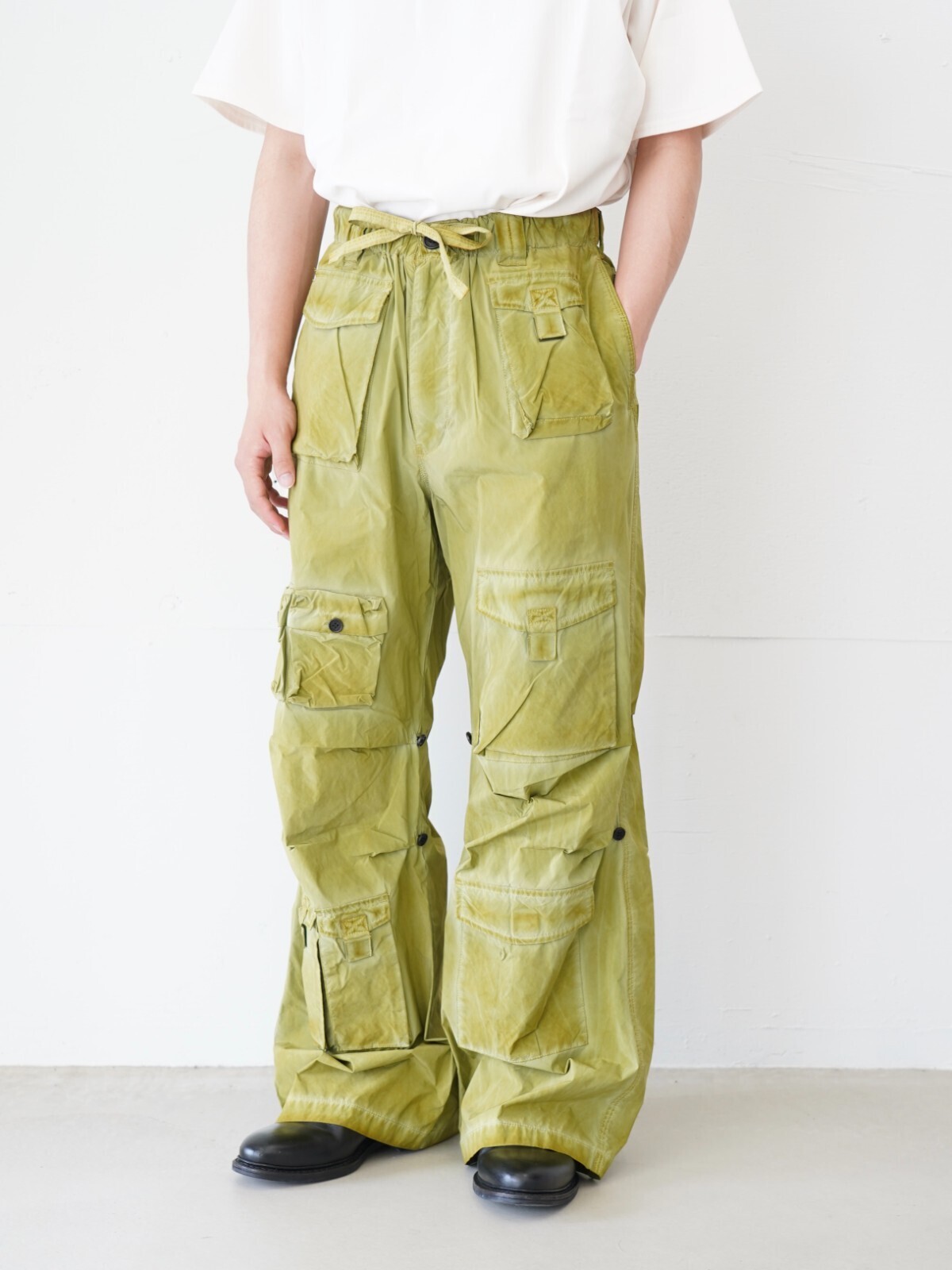 DAIRIKU 남성 Vintage Wash PKT Nylon Pants 이미지4