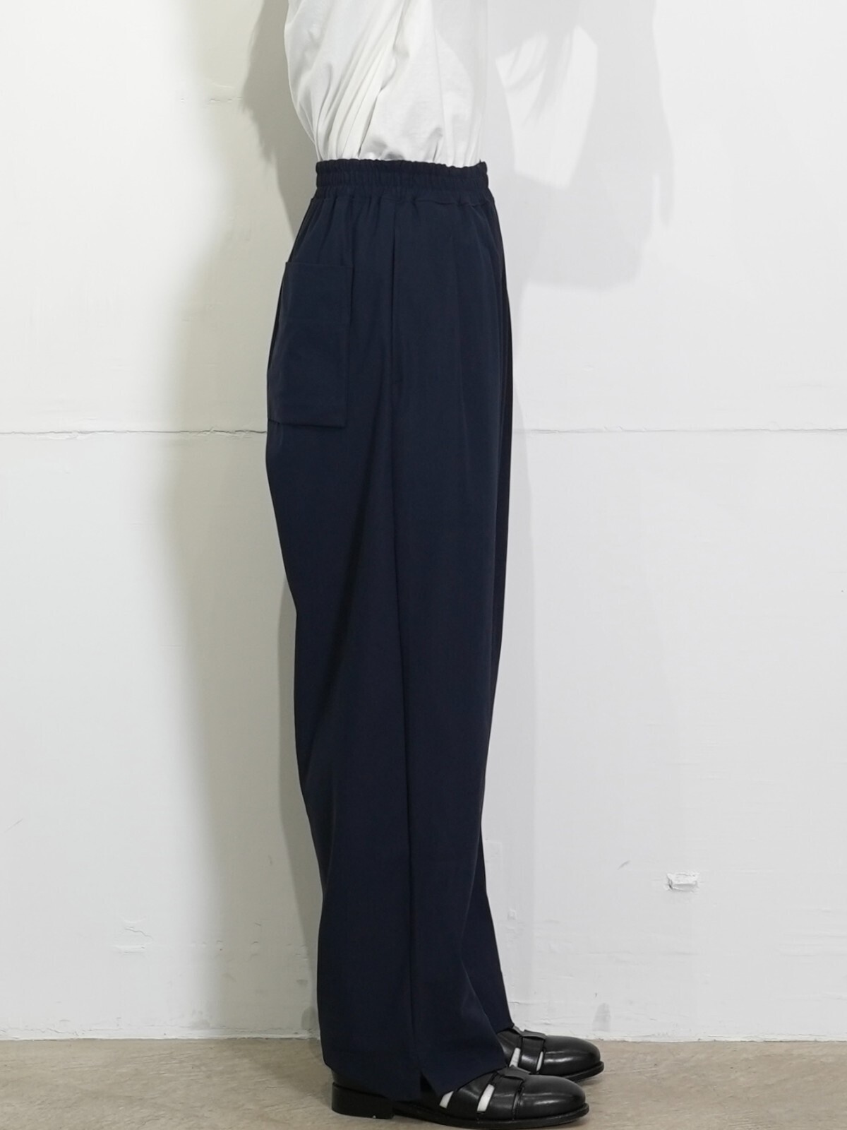 CURLY&Co. 여성 & 남성 SORONA TRICOT WIDE PANTS 이미지3
