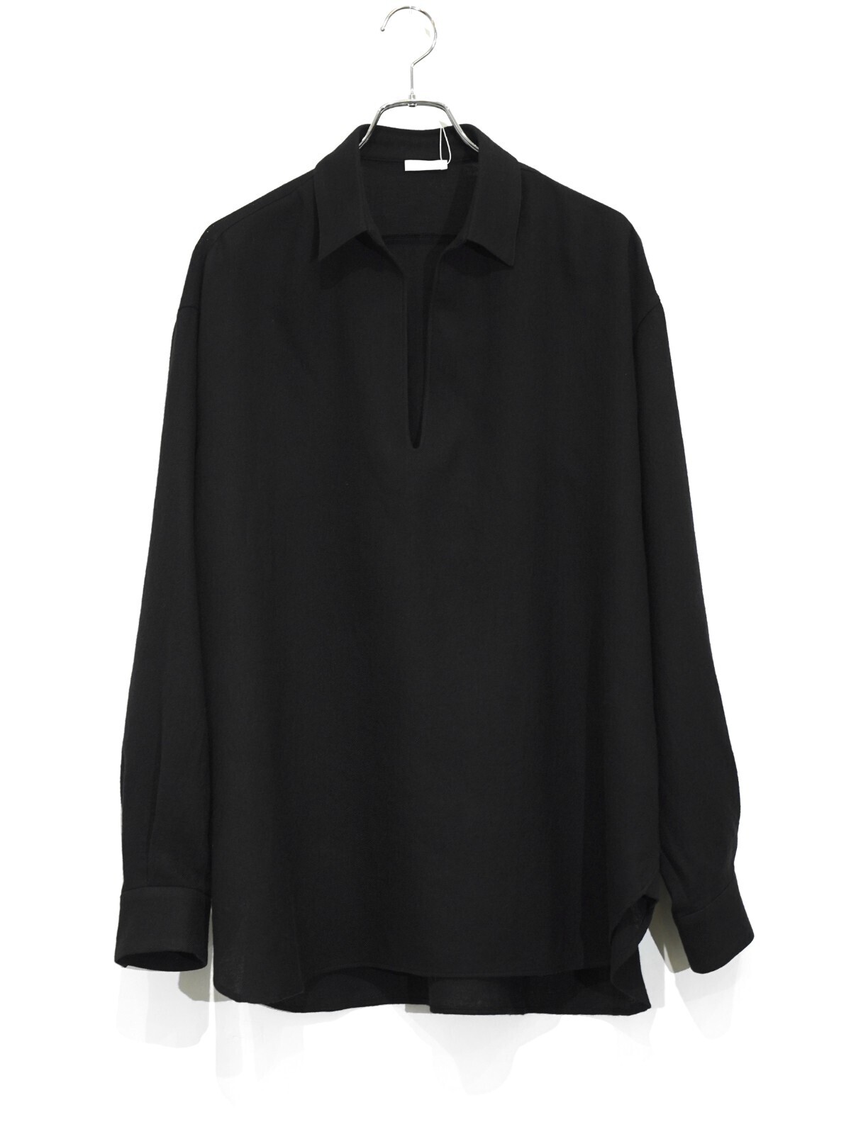 Blanc YM 女士 & 男士 Soft Wool Skipper Shirt 图片2