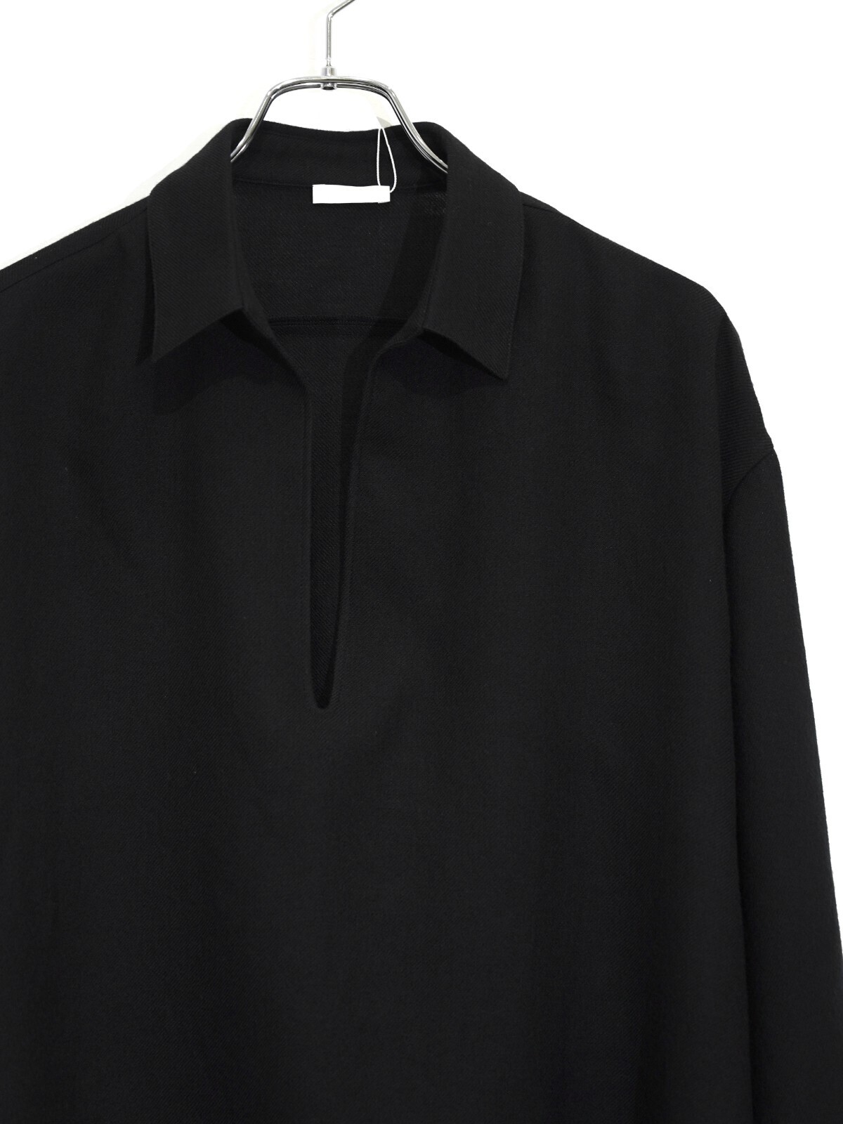 Blanc YM 女士 & 男士 Soft Wool Skipper Shirt 图片4