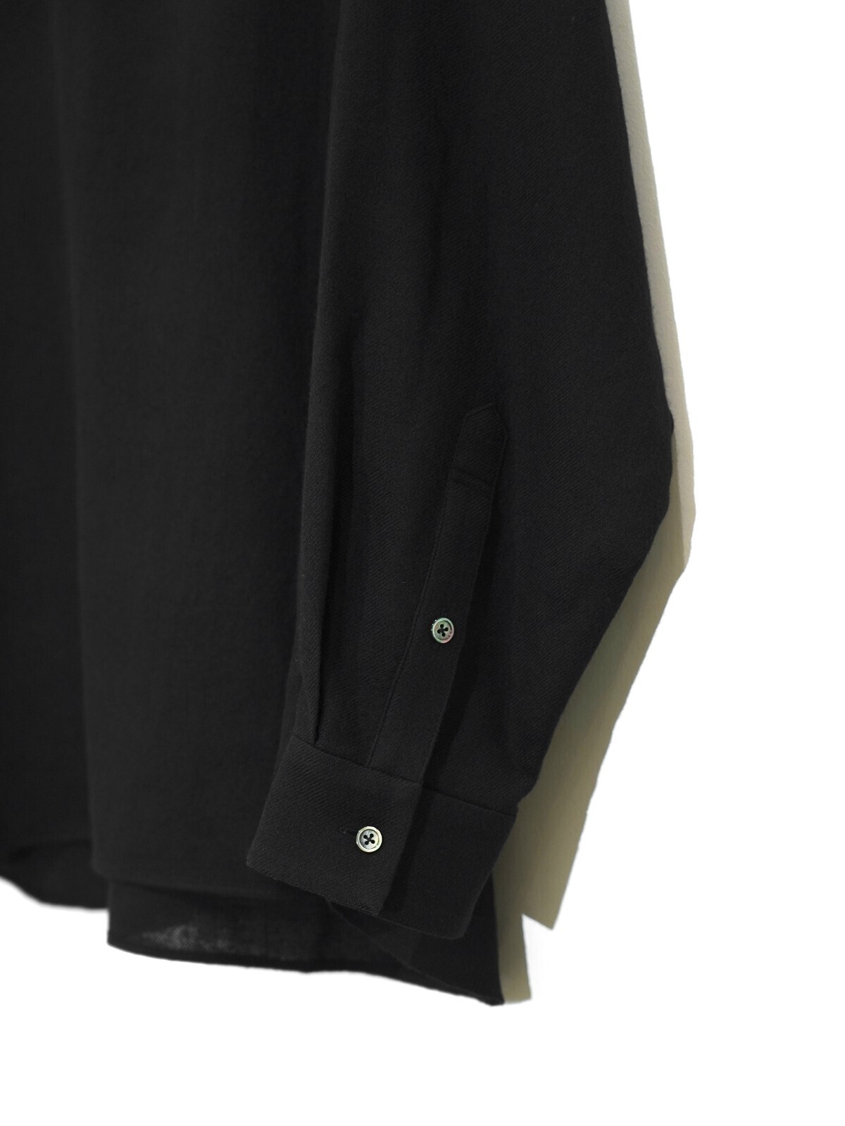 Blanc YM 女士 & 男士 Soft Wool Skipper Shirt 图片5