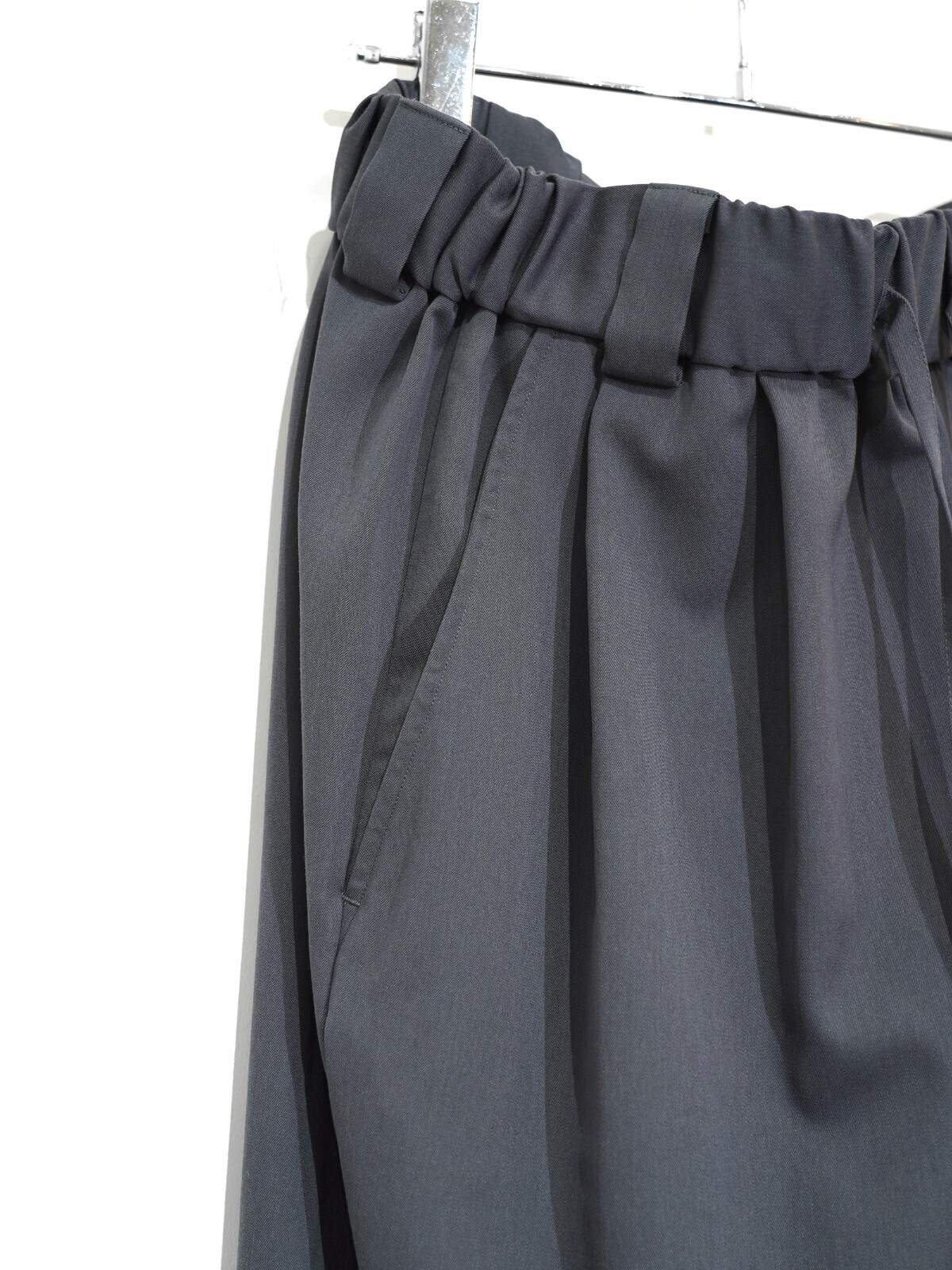 Blanc YM 女士 & 男士 Wool Gabardine Adjustment Pants 图片20