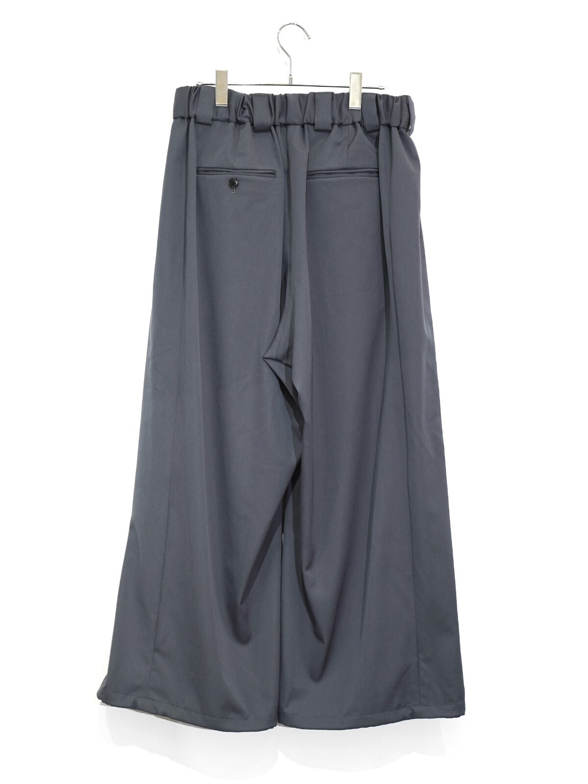 Blanc YM 女士 & 男士 Wool Gabardine Adjustment Pants 图片17