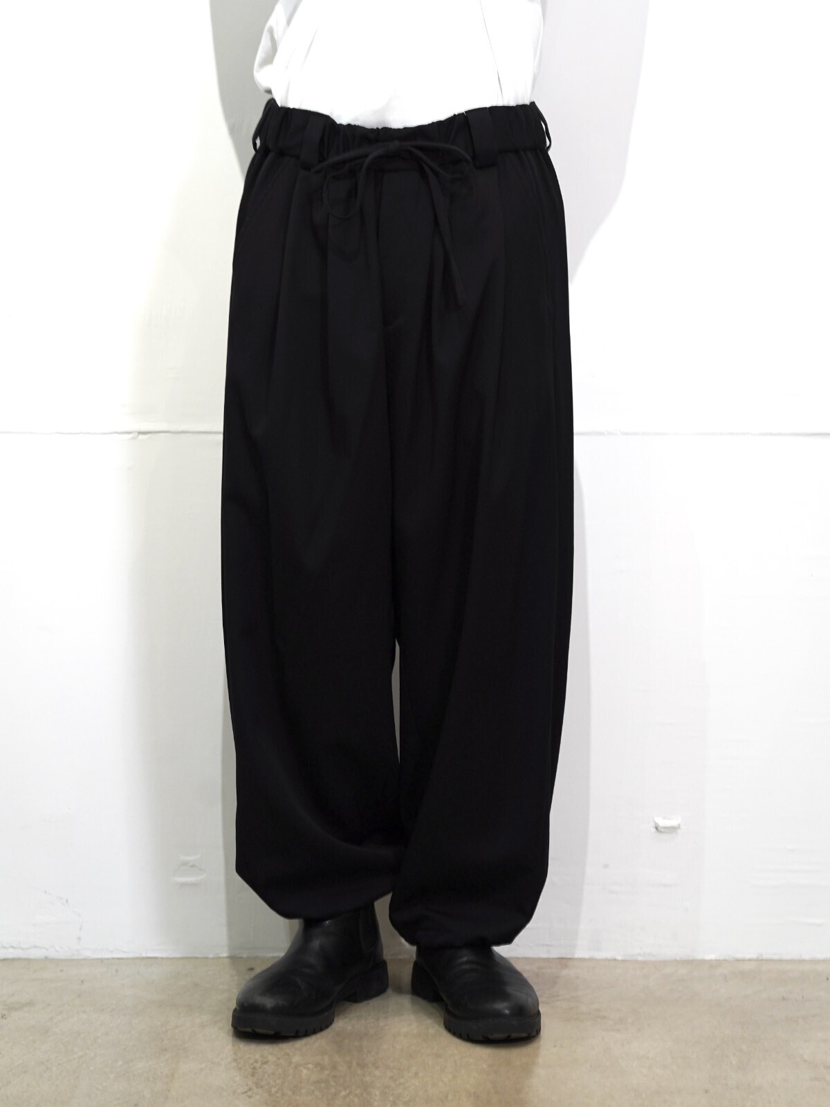 Blanc YM 女士 & 男士 Wool Gabardine Adjustment Pants 图片9