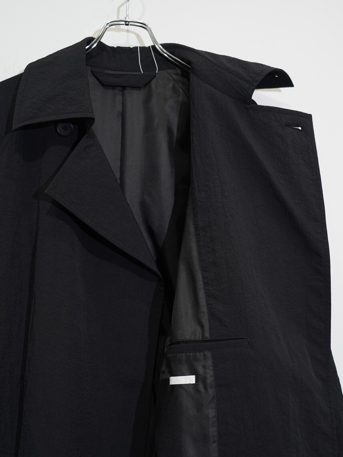 Blanc YM 女裝 & 男裝 Crispy Nylon Long Trench Coat 圖片12