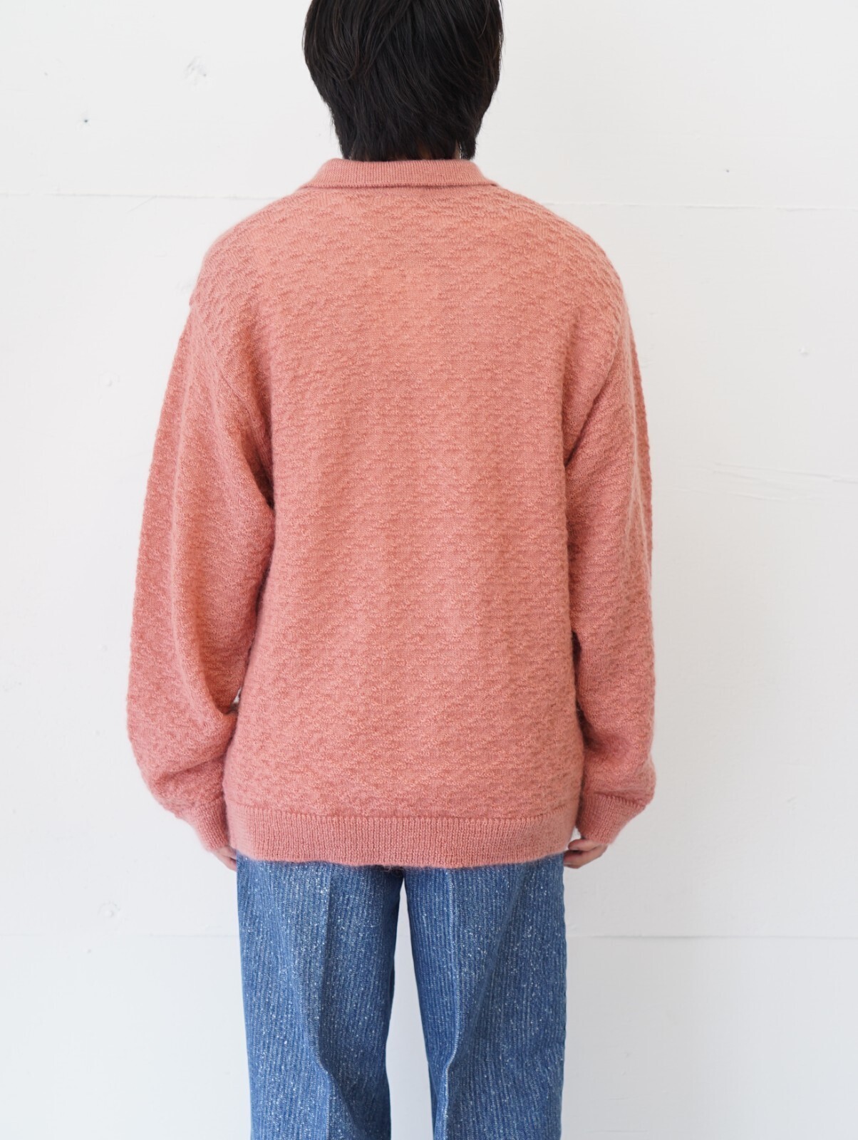 Blanc YM 女士 & 男士 Mohair Skipper Knit 圖片13