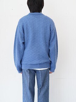 Blanc YM WOMENS & MENS Mohair Skipper Knit IMAGE3