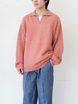 Blanc YM WOMENS & MENS Mohair Skipper Knit IMAGE14