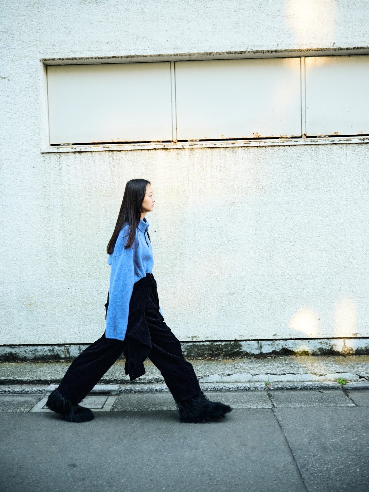 Blanc YM 女裝 & 男裝 Wool Fleece Snap Pullover 圖片9