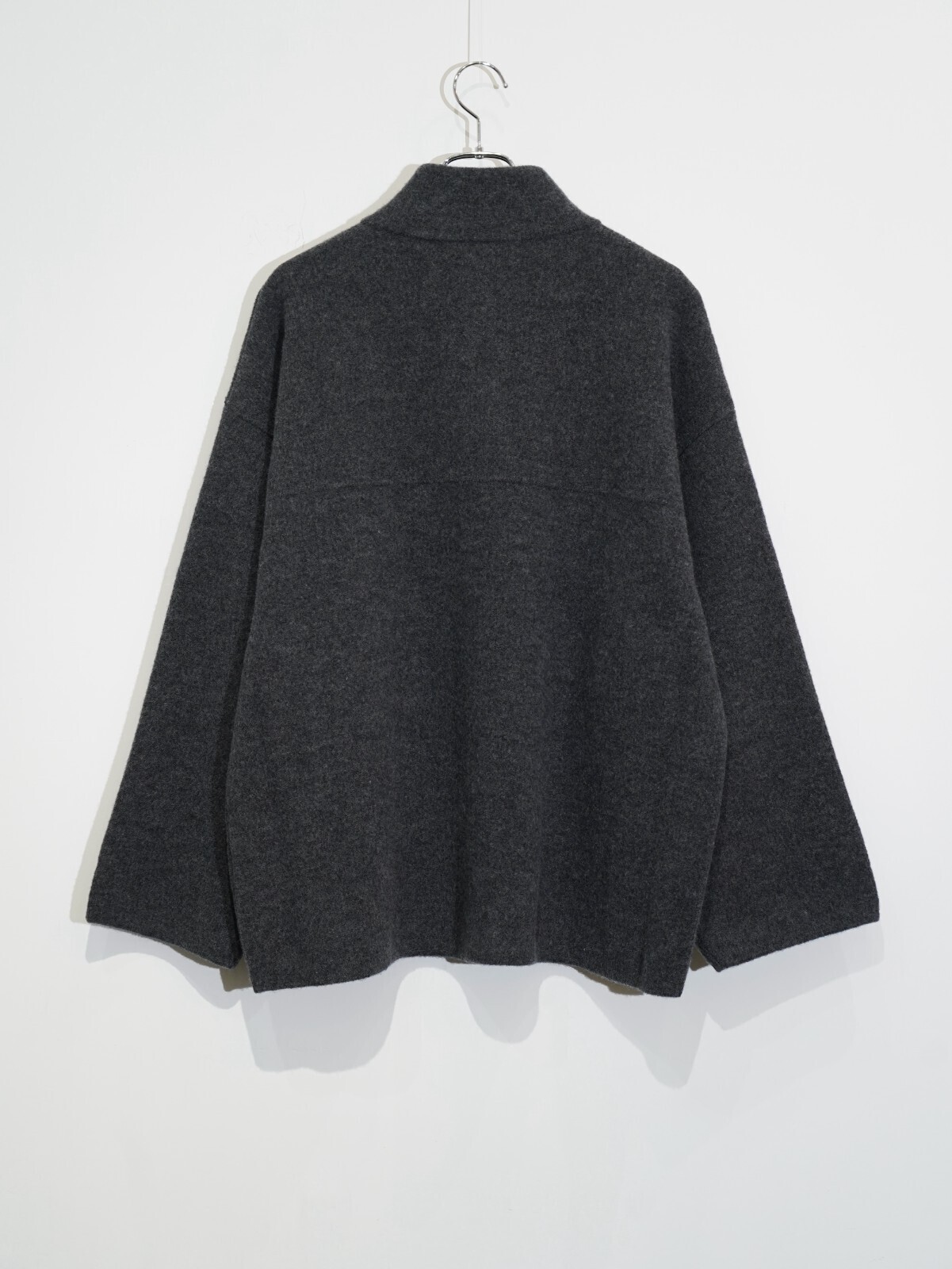 Blanc YM 女裝 & 男裝 Wool Fleece Snap Pullover 圖片12