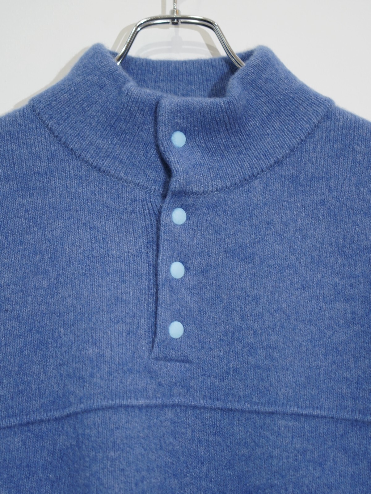 Wool Fleece Snap Pullover - Blanc YM WOMENS & MENS|Official Wool Fleece Snap Pullover - Blanc YM WOMENS & MENS|Official