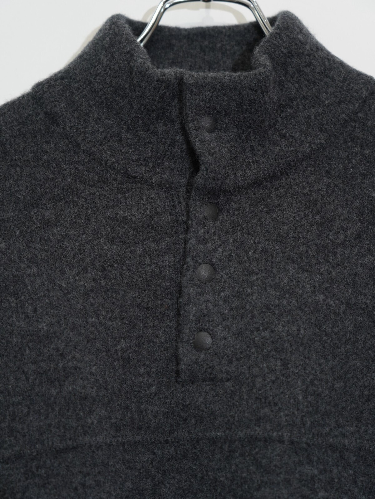 Blanc YM 女裝 & 男裝 Wool Fleece Snap Pullover 圖片14